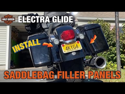 kuryakyn saddlebag filler panels install