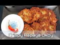 Crispy Papaya Okoy | How to cook || SUPER EASY