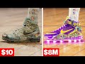 10 VS 8 000 000 Shoes NBA Players Wore