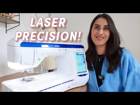 Sewing Machine with a LASER! Game-Changing Brother Machine