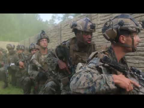 U.S. Marines of 1st Battalion, 6th Marines, 2d Marine Division (MCCRE)