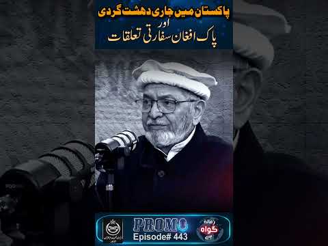 Promo | Pakistan Main Jari Dhshat Gardi Aur Pak Afghan Sifarti Ta'aluqat