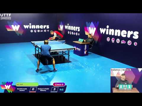 Dombrovskii Andrei - Nadporozhskii Aleksey.WINners CUP Table Tennis 8 01.12.2020  15:45