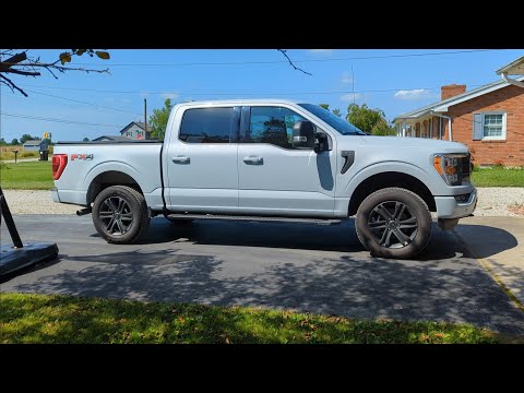 Eibach Pro-Truck Stage 2 on A 2021 Ford F-150 / Details, Measurements, CV Angles, MPGs