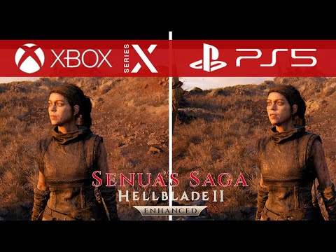 Senua's Saga: Hellblade 2 Enhanced Comparison - Xbox Series X vs. PS5 / Quality vs 60fps Performance