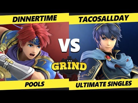 Smash Ultimate Tournament - Dinnertime (Roy) Vs. Tacosallday (Marth) The Grind 106 SSBU Pools