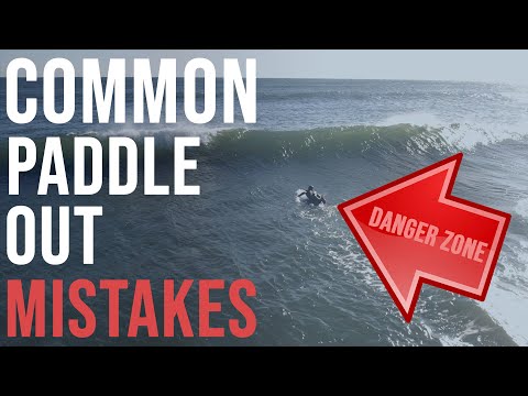 3 Reasons You Struggle Paddling Out on a Longboard