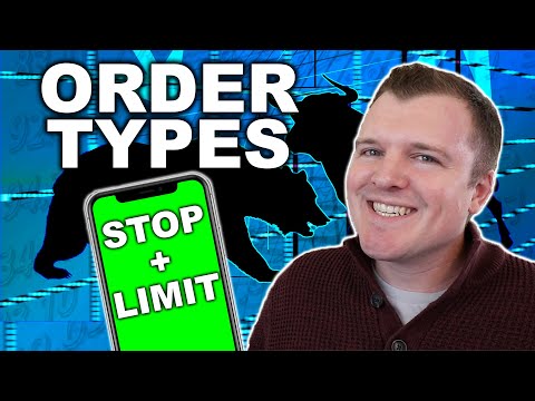 Stock Market Order Types EXPLAINED ( Limit / Stop / Stop Limit / Trailing Stop )
