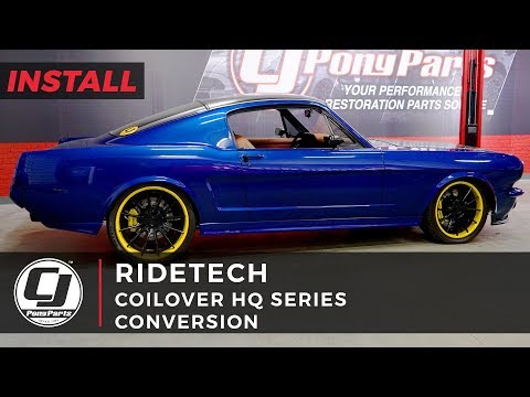 HQ Series Coilover Suspension Kit | Ridetech | 1965-1966 Mustangs