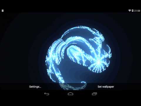 Fractal Live Wallpaper Video