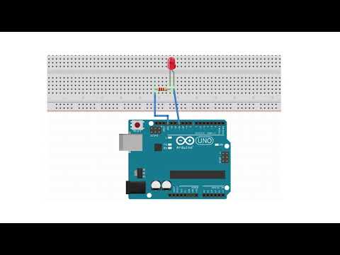 Arduino Tutorial in Deutsch- 2 | Grundlegende Codestruktur | digitalWrite | LED blinkt | Hallo Welt