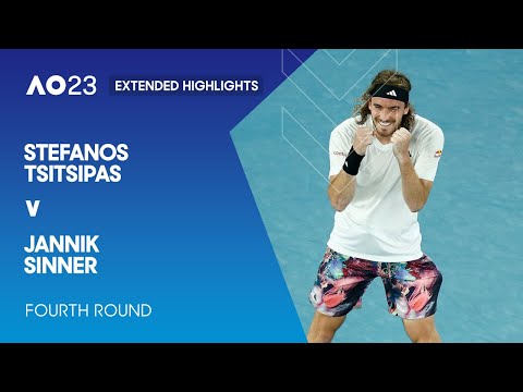 Stefanos Tsitsipas v Jannik Sinner Extended Highlights | Australian Open 2023 Fourth Round
