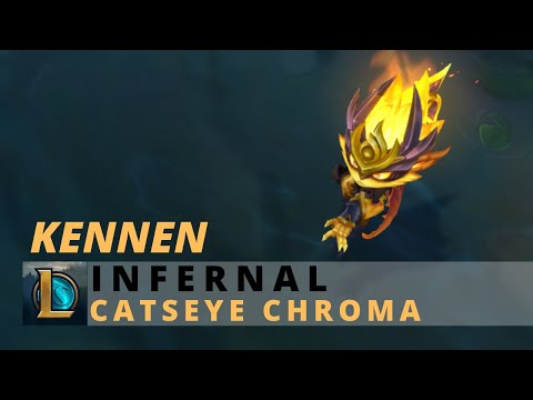 Infernal Kennen Catseye Chroma - League Of Legends
