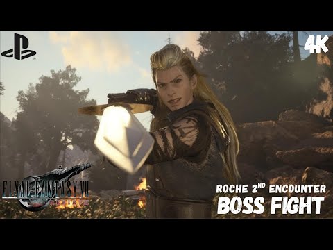 Roche Returns! Second Boss Fight – Final Fantasy VII Rebirth [No Commentary | 4K UHD]