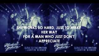 Slave 2 The Rhythm - Michael Jackson Ft. Justin Bieber (lyrics)