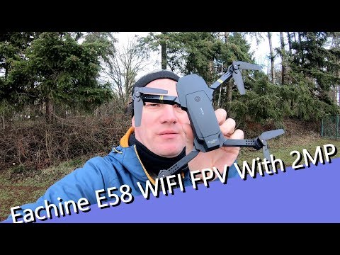#04 Eachine E58 WIFI FPV With 2MP Videotest - endlich kann ich Euch die Drohnencamaufnahmen zeigen
