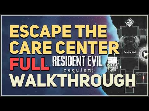 Escape the care center FULL WALKTHROUGH Resident Evil Requiem 9