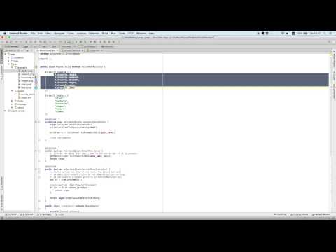 GridView Tutorial part 1 -- Android Snippets