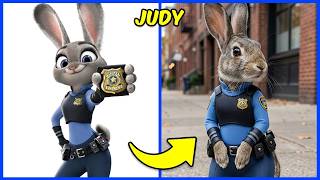 ZOOTOPIE 2 dans la VRAIE VIE 😱 + Devine la VOIX...! 🔊😍 Judy 🐰 Nick 🦊 Gary 🐍 Flash 🦥