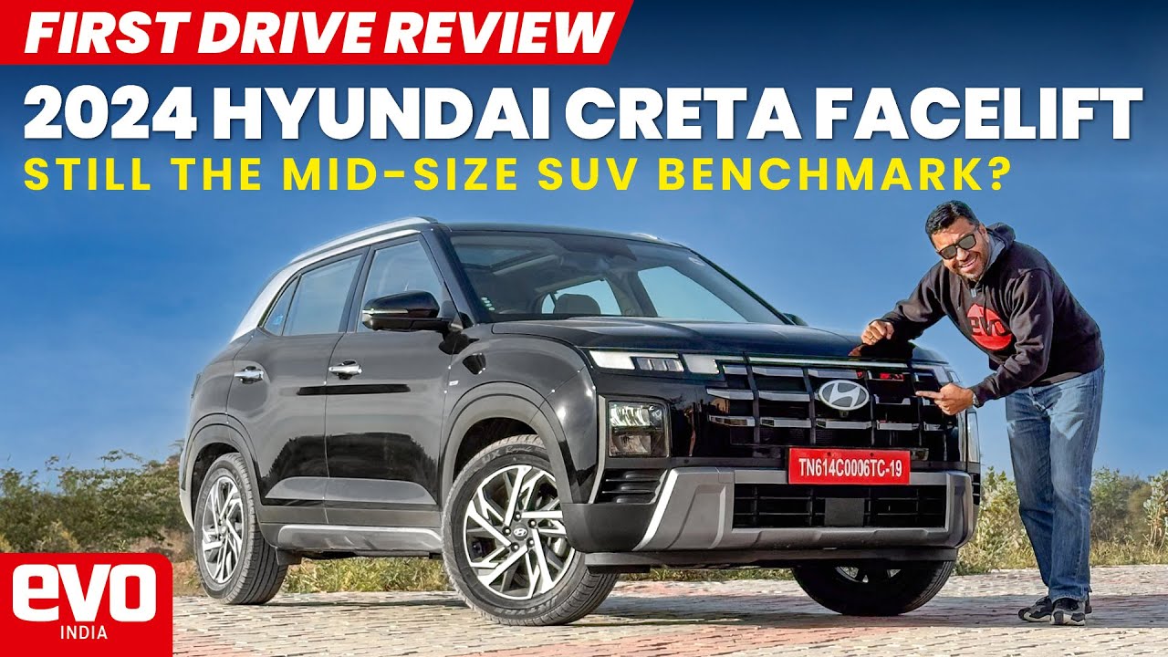 2024 Hyundai Creta Facelift | New looks, ADAS and a new engine | First Drive Review | evo India