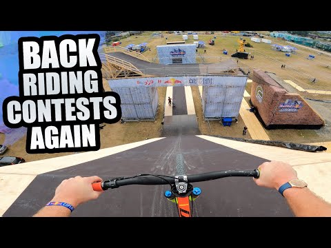 I'M BACK RIDING MTB SLOPESTYLE CONTESTS AGAIN! - COPENRIDE DENMARK