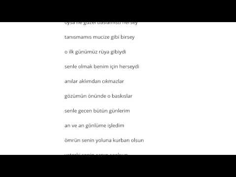 Dj Ferit   Seni Çok Sevmiştim ft  İlayda Şarkı Sözü
