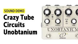Video thumbnail for Crazy Tube Circuits Unobtanium - Sound Demo (no talking) by Guitar Bonedo