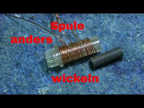 Selbstbau UKW Superhet Radio Ratiodetektor Spule andere Wickeltechnik - eflose #1094