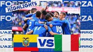Highlights: Ecuador-Italia 0-2 | Amichevole