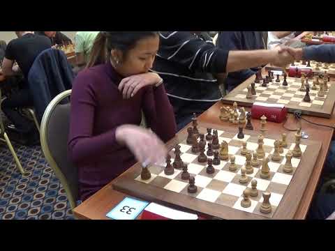 FM Pohjala Henri - WIM Dinara Dordzhieva, Trompowsky attack blitz