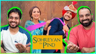 Sohreyan Da Pind Aa Gaya | Official Trailer Reaction | Gurnam B | Sargun M | Ksshitij Chaudhary
