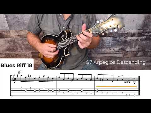 Mandolin Blues Book Riff 18