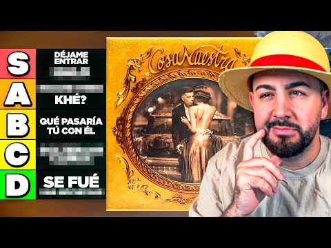 PAPI GAVI HACE UNA TIERLIST DE "COSA NUESTRA" DE RAUW ALEJANDRO