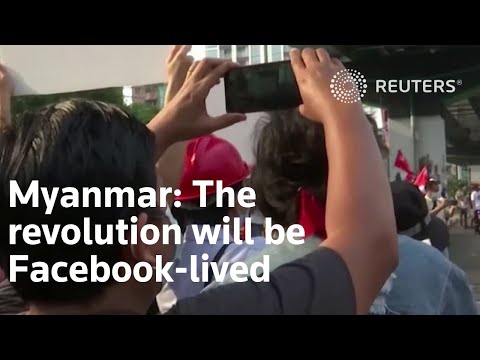 緬甸。革命將在Facebook上進行 (Myanmar: The revolution will be Facebook-lived)