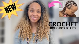 🥰 BOHO Crochet Box Braids | Braid Pattern