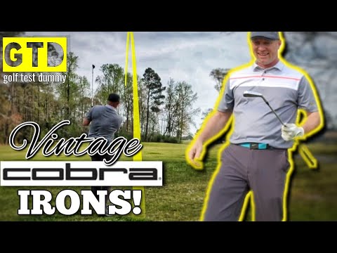 Playing Golf with RETRO COBRA IRONS! - Course Vlog - Golf Test Dummy