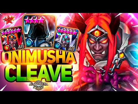 SHIELD/WILL CLEAVE with DOUBLE ONIMUSHA