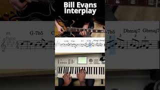 Bill Evans Interplay chart playthrough #jazz #billevans