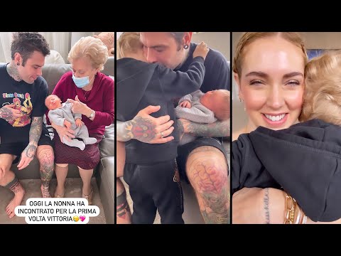 La nonna Luciana incontra per la prima volta Vittoria❤️ - The Ferragnez Family 13/4/21