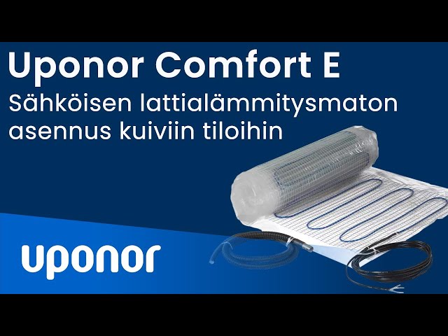 uponor Uponor comfort e golvgivare t-85/t-87