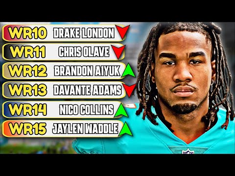 The Shocking Top 10 WRs for 2024 Fantasy Football