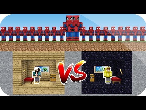 ÖRÜMCEK ADAM İSTİLASI VS MİNECRAFT #3
