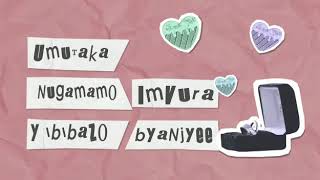 I Love You- Safi Madiba [ Lyric Video]