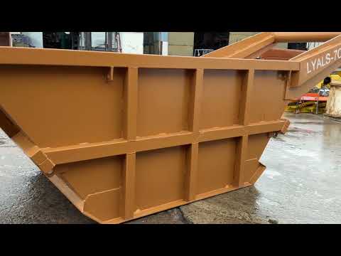 New / unused 7cu/yd excavator material drag skip.. - Image 2