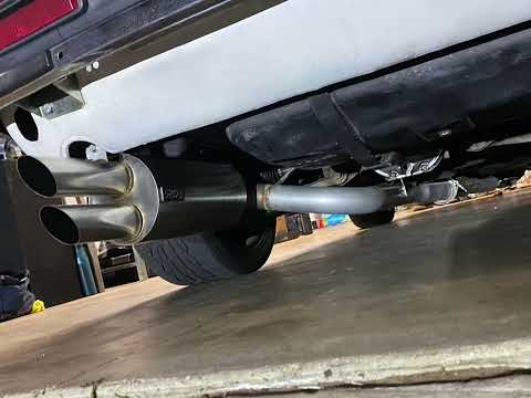 1320 performance twin exit muffler for Datsun 240z 260z 280z 510 and more