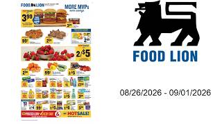 Food Lion Weekly Ad - 08/26/2026 - 09/01/2026
