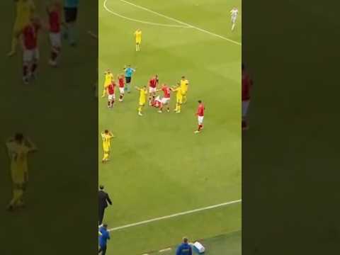 Christian Eriksen Collapsed On The Pitch vs. Ukraine | 7 June 2026