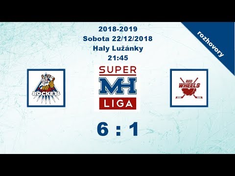 MH Superliga (2018-2019) Rockets vs. Red Wheels 6:1 - rozhovory