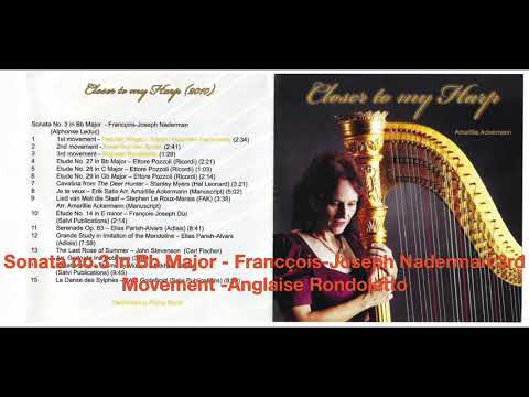 Sonata no 3 in Bb Major - Naderman 3rd Movt  Anglaise Rondoletto performed by Amarillie Ackermann