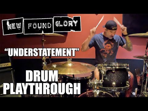New Found Glory - Cyrus Bolooki Official - Drum Playthrough - "Understatement" - 7-27-2023
